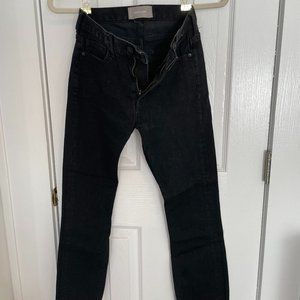 Everlane Washed Black Kick Flare Jeans Size 24